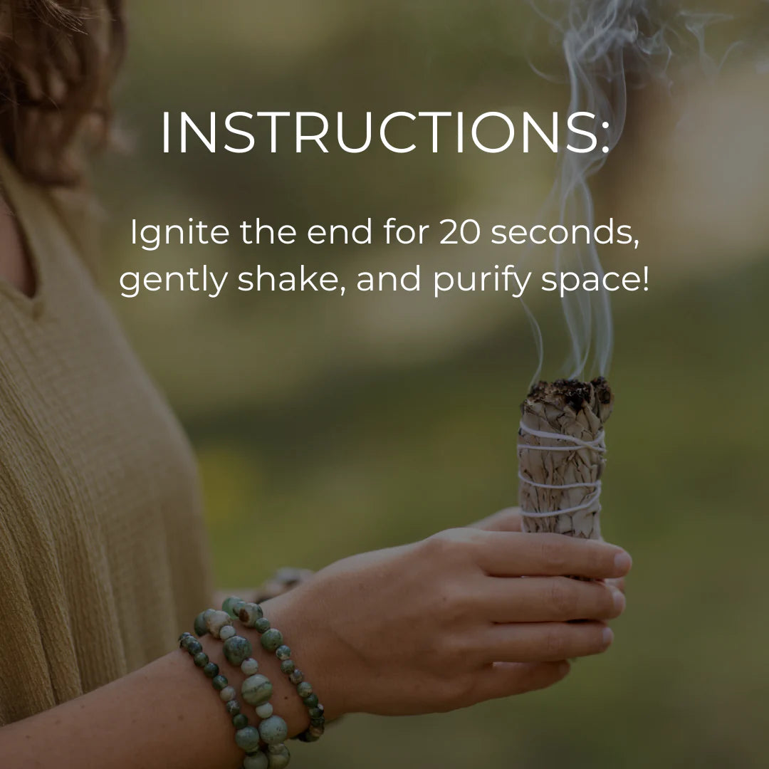Organic White Sage Stick by ZENMEI