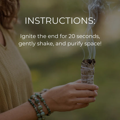 Organic White Sage Stick by ZENMEI