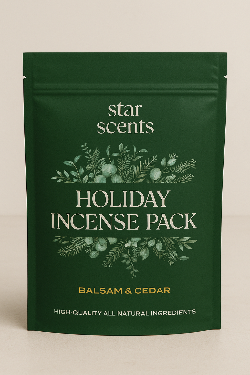 Limited Edition Balsam & Cedar Holiday Incense Pack