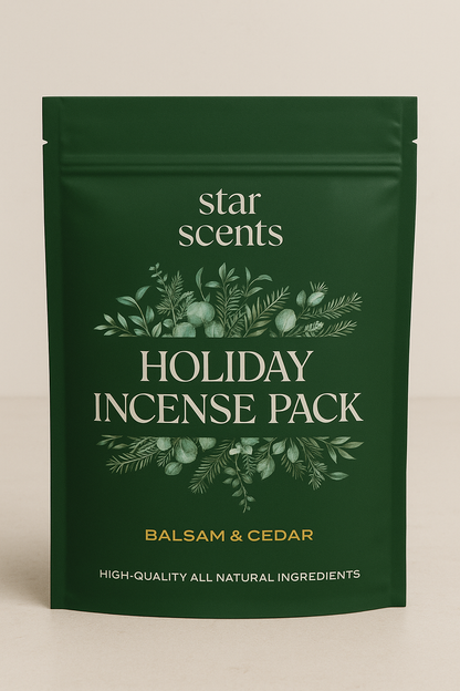 Limited Edition Balsam & Cedar Holiday Incense Pack