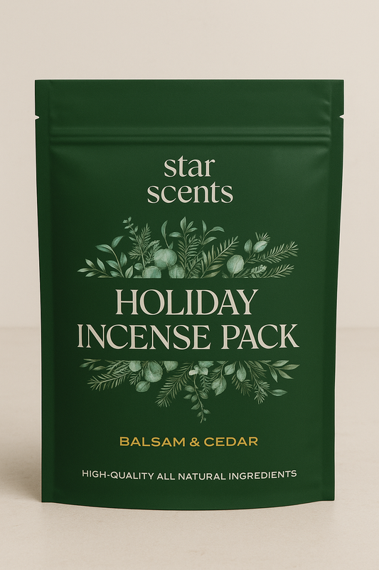 Limited Edition Balsam & Cedar Holiday Incense Pack